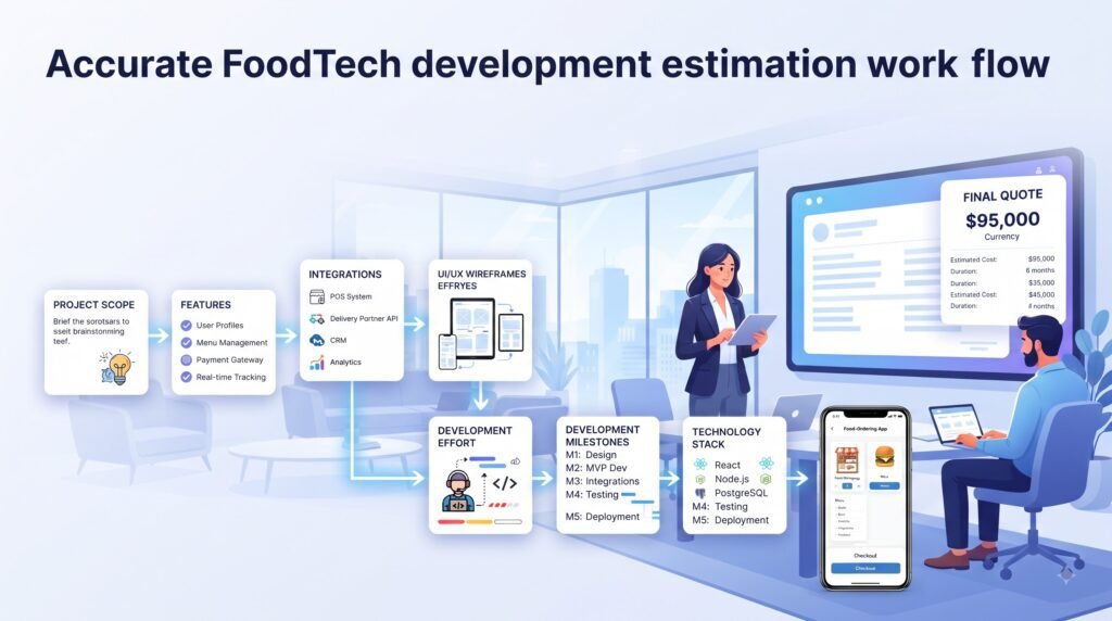 food delivery app development cost in india